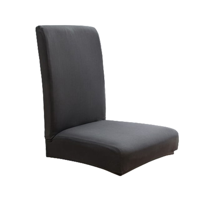 Dining Chair Covers,Dining Chair Cover Solid Color Brushed High Elastic Chair Cover Soft and Comfortable Chair Seat Cover -Proof and Dirt- Chair Slipcover Suitable for Dining Chair