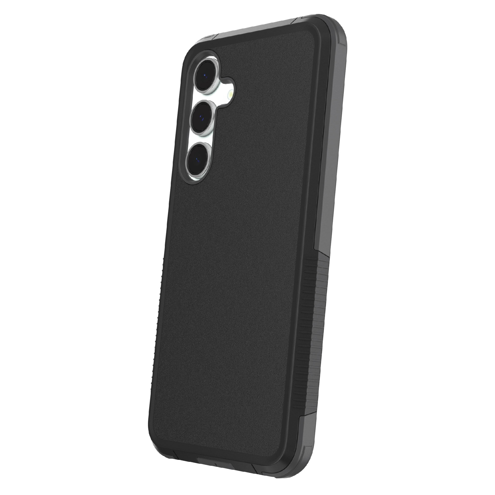 onn. Samsung Galaxy S24 FE Slim Rugged Phone Case, Enhanced Side-grips
