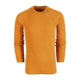 thumbnail image 1 of American Rag Mens Long-Sleeve Thermal Basic T-Shirt medorange M, 1 of 1