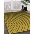 thumbnail image 3 of Ahgly Tapis Rectangulaire Lavable en Machine Intérieur Transitionnel Marron Chocolat, 6 Pieds x 9 Pieds, 3 of 7