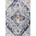 thumbnail image 2 of eRug Outlet Savannah Collection Traditional Area Rug (4x6 feet) - 3'9" x 5'6", Blue, 2 of 6