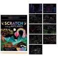 thumbnail image 1 of Scratch Paper Art, Colorful Drawing Art Book With 1 Scratch Pen For Birthday Christmas Party Games Kits, 1 of 1