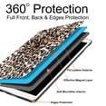 thumbnail image 3 of iPad PRO 2016 [ PRO 9.7 Inch ] A1673 A1674 MLMP2LL/A MM172LL/A MLMN2LL/A MLMW2LL/A MLMX2LL/A MM192LL/A MLMV2LL/A Ultra Slim Printed Smart PU Leather Flip Folio Book Cover - Leopard, 3 of 7