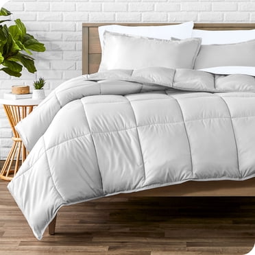 Bare Home Goose Down Alternative Comforter Set - 3 Piece Set - Full/Double, Cloud Gray
