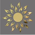 thumbnail image 5 of Autocollant Mural Effet Miroir Feu Tournesol 3D Acrylique Décoration Moderne, 5 of 5