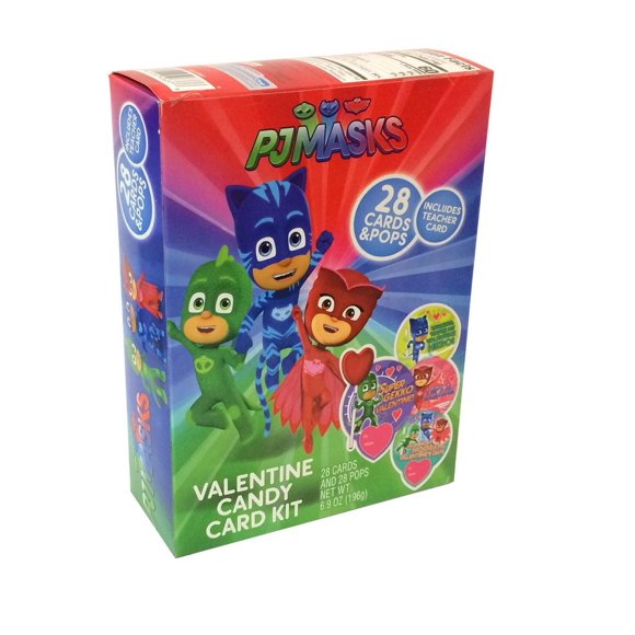 PJ MASKS CANDY CARD KIT, 196G