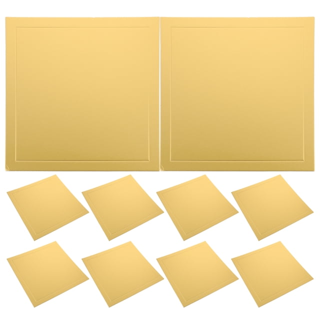 Miangastore 5pcs Cake Boards Thicken Square Cake Boards Square Cardboard Cake Base DIY Cake Board