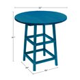 thumbnail image 2 of Capterra Casual 32" Round Table Top with 40" Legs - Pacific Blue, 2 of 2