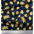 thumbnail image 3 of Soimoi Velvet Fabric Artistic Flower Print Sewing Fabric Yard 58 Inch Wide, 3 of 3