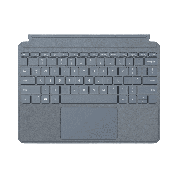 Open Box - Microsoft Surface Go Type Cover for Surface Go Tablet 1/2/3 - Ice Blue - English