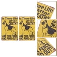 thumbnail image 3 of MesaSe 2Pcs Iron Dog Warning Signs Garden Warning Sign Vintage Hanging Sheet Picture, 3 of 10