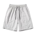 thumbnail image 1 of asjyhkr Men's Summer Shorts Lightweight Beach Elastic Waist Shorts Quick Drying Drawstring Beach Shorts with Pockets, 1 of 2