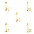 thumbnail image 3 of Transemion Stainless Steel Multifunctional Spork Bottle Opener Outdoor Camping Gold 5Set, 3 of 6