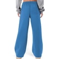 thumbnail image 4 of Yuzhih Womens Wide Leg Sweatpants Drawstring Waisted Baggy Lounge Pants Athletic Joggers with Pockets, 4 of 6