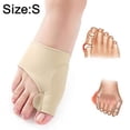 thumbnail image 2 of Bunion Correction Pedicure Socks Silicone Valgus Toes Separator Feet Care Tool, 2 of 5