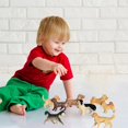 thumbnail image 3 of 8PCS Dog Figurines Playset Mini  Detailed Plastic Puppy Figures Cake Toppers Birthday Gift For Kids, 3 of 6