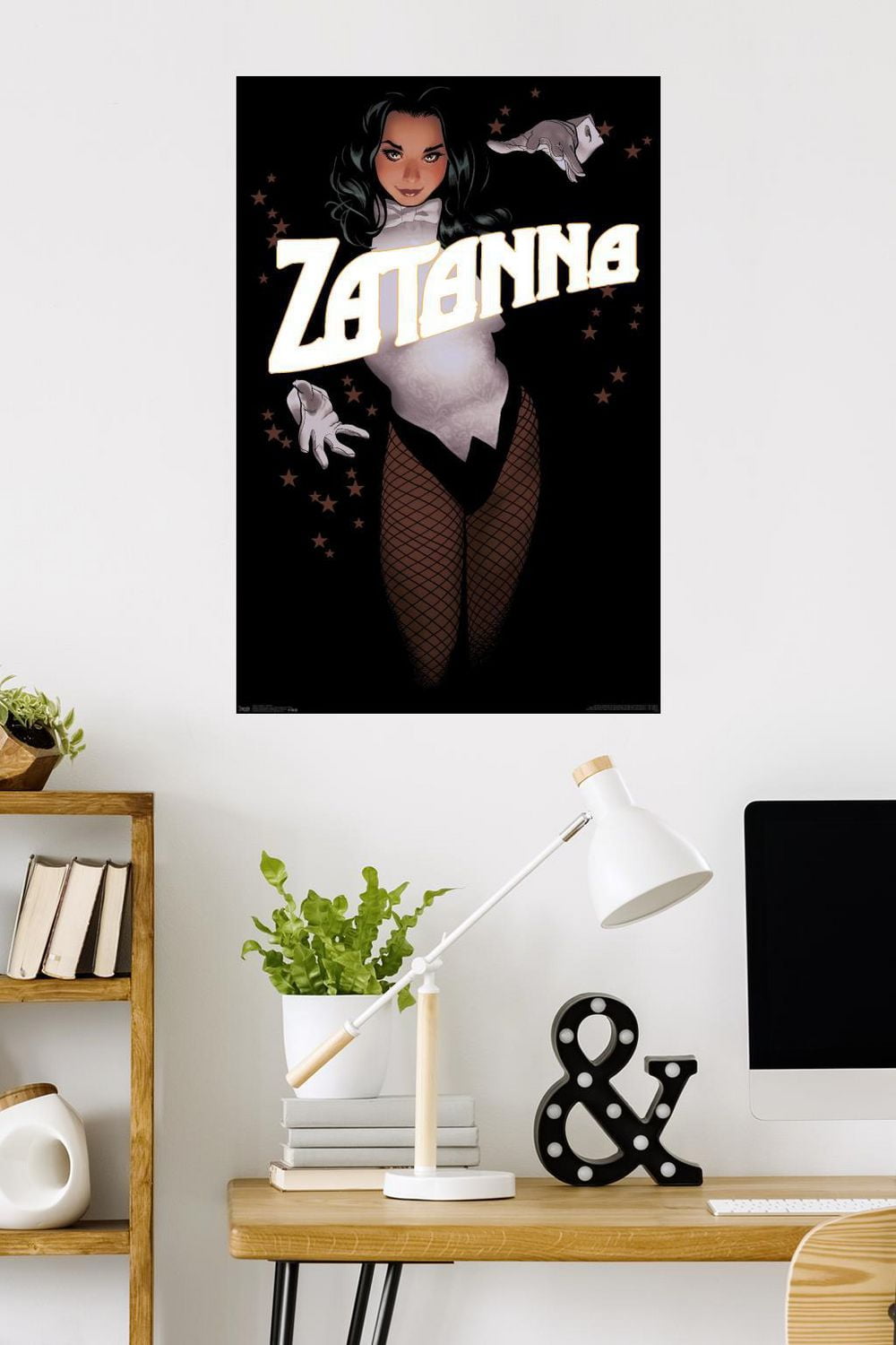 DC Comics Zantanna - Alex Ross Portrait Wall Poster, 22.375" x 34"