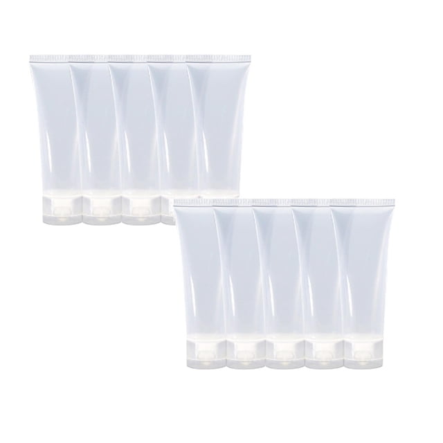 Oleegame 2PC 5PC Empty Hand Soap Cosmetic Cream Travel Lotion Containers Bottle 50ML