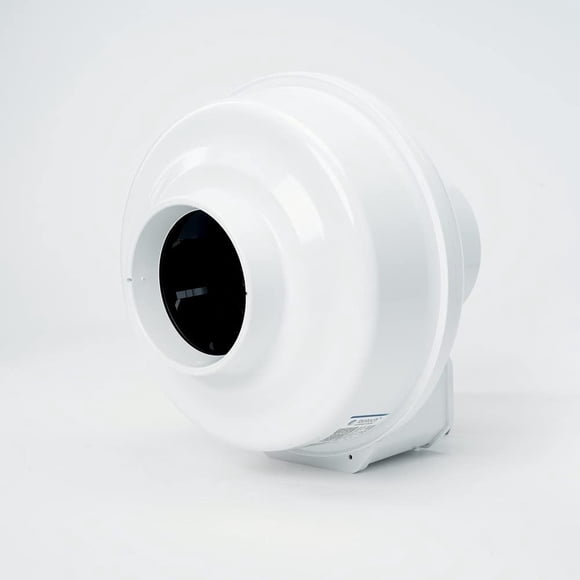 Fantech Ventilateur au Radon RN2 / 4 Pouces / Atténuation du Radon Silencieuse et Efficace / 220 Cfm Blanc