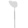 thumbnail image 2 of Miroir pour Cils, Poignée Moletée, Ergonomique, en Acier Inoxydable, pour Salon de Beauté, Argent, 2 of 8