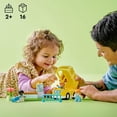 thumbnail image 4 of LEGO DUPLO Town Bus Ride 10988 Educational STEM Building Toy Set for Preschool Kids, Boys, Girls Ages 2+, Hands on Learning about Catching the Bus to Day Care and Making Friends, 4 of 6