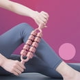 thumbnail image 2 of Bâton de Massage à Double Rangée pour la Relaxation Musculaire, Masseur de Mollets pour la Mise en Forme et le Yoga, Outil de Récupération pour les Muscles Douloureux, 2 of 6