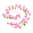 thumbnail image 2 of XYAIYT Simulation Spring Flower Wall Hanging,72.83in Artificial Orchid Vines for Indoor Living Room Decor,Rattan Decorative Hanging for Weddings,Events Home Styling(Pink), 2 of 6