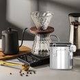 thumbnail image 4 of EGNMCR Storage Containers Coffee Canister, Airtight Stainless Steel Kitchen Food Storage Container With Date And Scoop For Grounds Coffee,Beans, Tea, Flour, Cereal, Sugar(1.5L) Storage jars, 4 of 7
