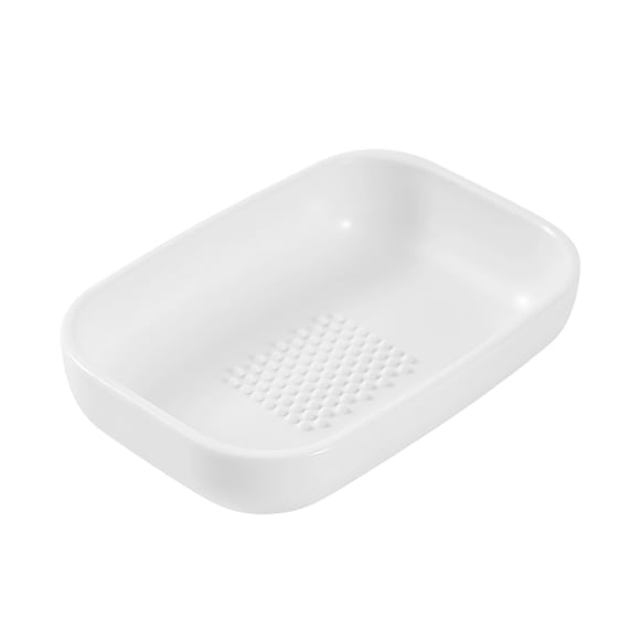 Binwennn Manual Garlic Grinder White Purpose Grinding Disc Suitable For Garlic Onions Cheese Chocolate Vegetables And Fruits In The Kitchen Cheese Grater Handheld Easy Clean Ceramic Grater Plate Us
