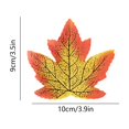 thumbnail image 3 of Yhmxh Home Decor Home Essentials Home Goods Home Accessories Simulated Maple Leaf Fall Classroom Decoration Maple Leaf Halloween Party Decoration Maple Leaf 50pcs Simulated Maple Leaf, 3 of 6