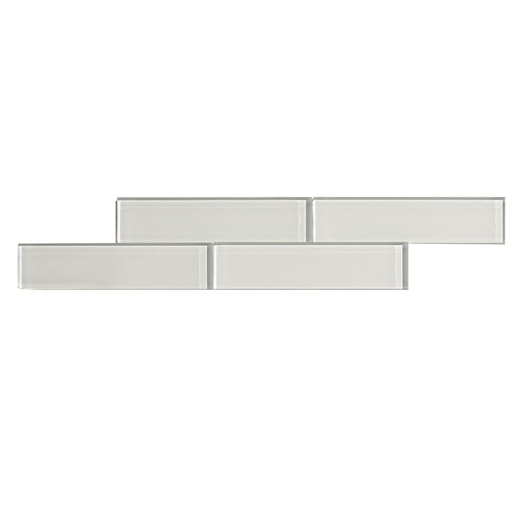 Aspect Échantillon de Dosseret Autocollant Métro Antigel en Verre Mat pour Cuisine et Salles de Bain (Échantillon)