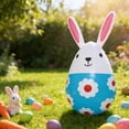 thumbnail image 1 of ERK Décoration de Pâques Lapin Gonflable de Pâques avec Oeufs Colorés Fête Gonflable pour Intérieur Extérieur Jardin Cour Véranda Fête, 1 of 5