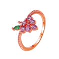 thumbnail image 2 of Ladies Fashion Creative Cute Fruit Ring Index Finger Ring Pendant Ring, 2 of 8