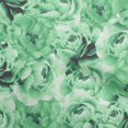 thumbnail image 1 of oneOone Rayon Sea Green Fabric Floral Craft Projects Decor Fabric Printed By The Yard 56 Inch Wide, 1 of 4