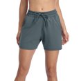 thumbnail image 1 of Short de Course à Taille Élastique pour Femmes avec Poches, 1 of 7
