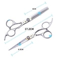 thumbnail image 2 of Equinox Professional Razor Edge Hair Cutting Scissors 6.5" Barber Shears, 2 of 4