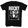 thumbnail image 1 of Rocky Mgm Film Rocky Assis et Écoutant Adulte American Classics T-Shirt Tee, 1 of 2