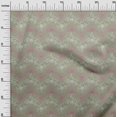 thumbnail image 3 of oneOone Rayon Pear Green Fabric Leaves Sewing Material Print Fabric By The Yard 56 Inch Wide-aC, 3 of 5