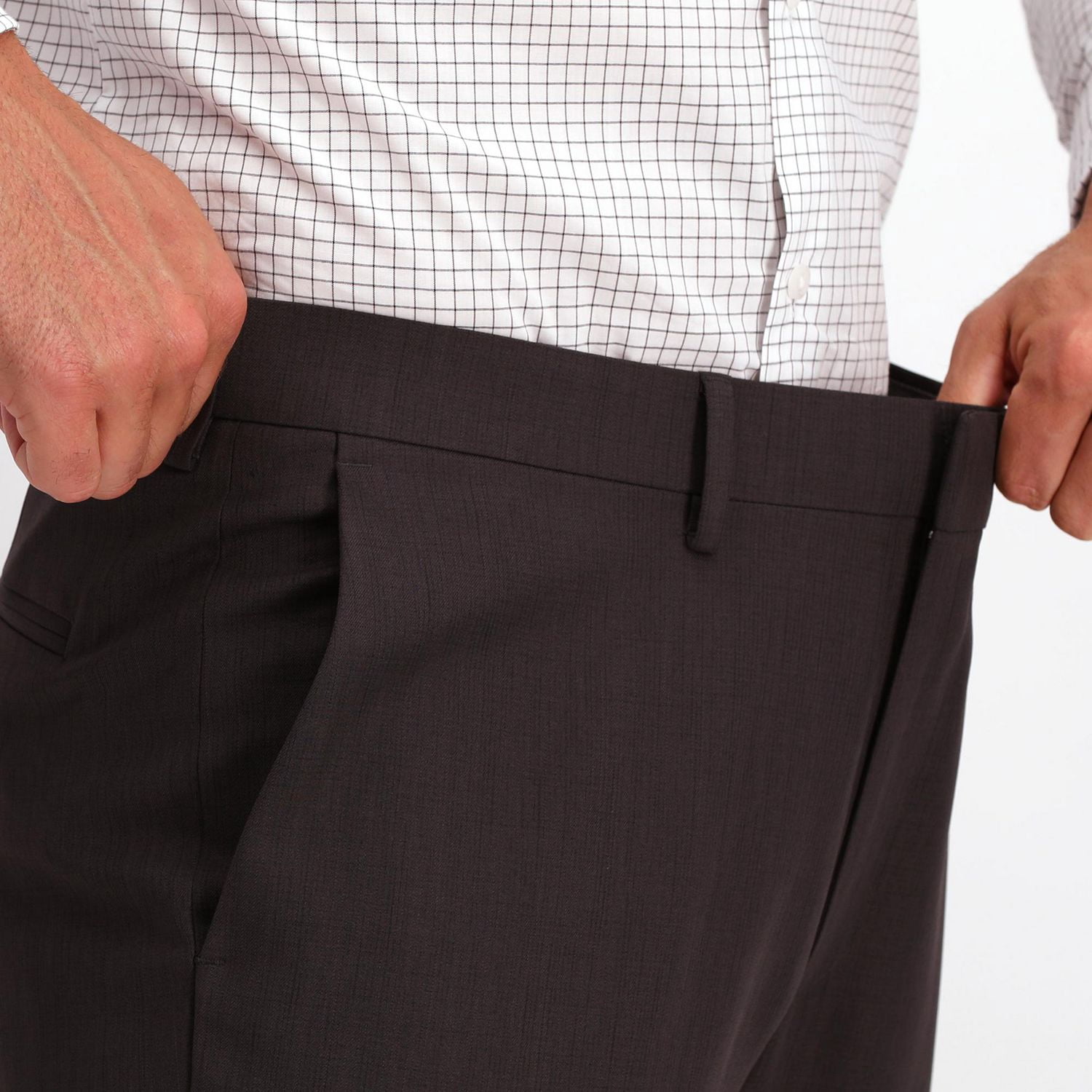 Haggar® pantalon habillé extensible, confortable et infroissable pour hommes