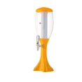 thumbnail image 2 of DOLITY Distributeur de Bière Portable avec Robinet pour Cuisines Extérieures Jaune, 2 of 9