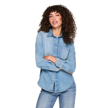 Chemise en denim George pour femmes