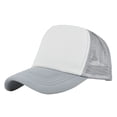 thumbnail image 2 of Mens and Womens Sponge Color Matching Simple Casual Peaked Cap Travel Holiday Sports Baseball Cap, 2 of 4