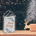 thumbnail image 3 of Christmas Metal Framed House Joyeuses Fêtes, 3 of 3