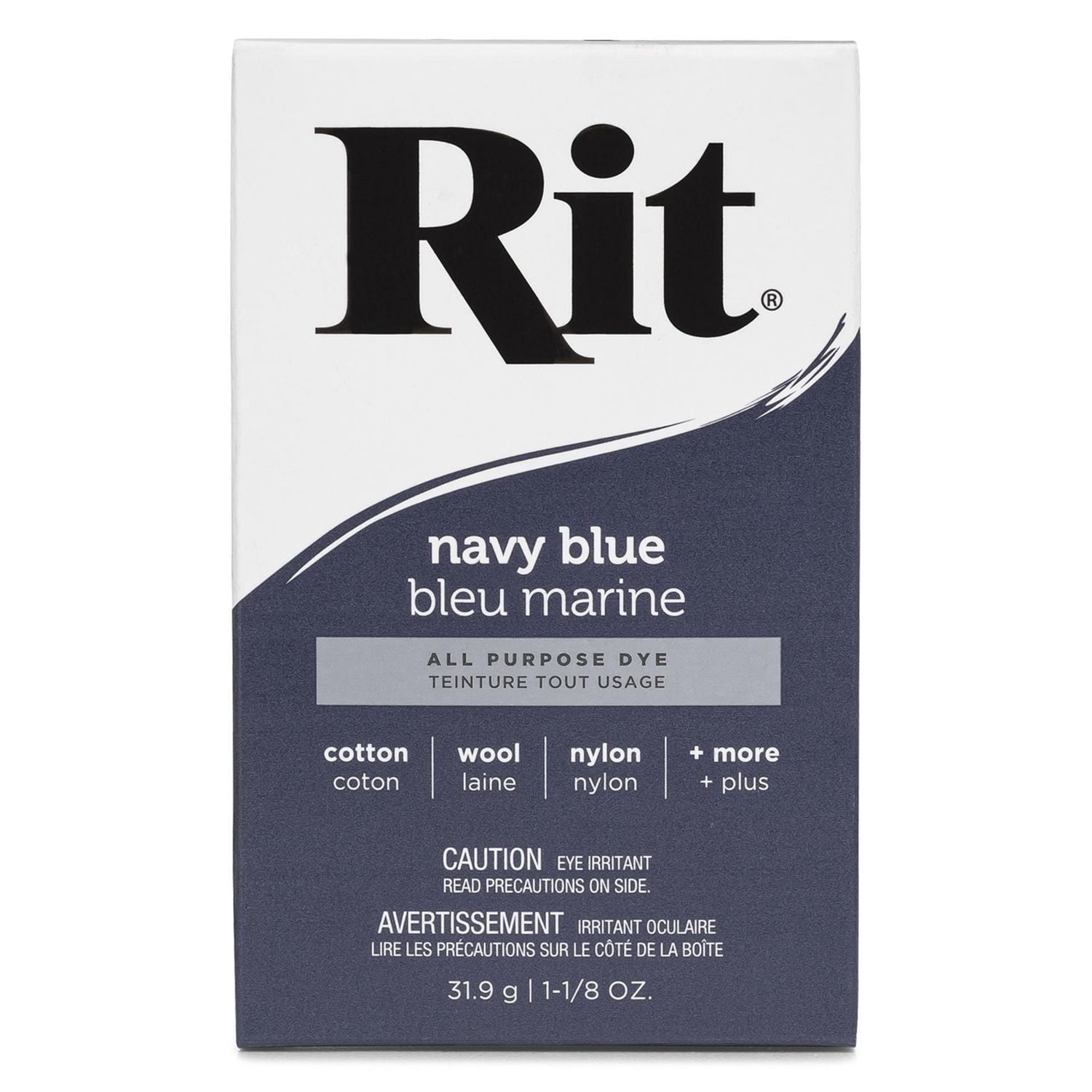 RIT All Purpose Powder Dye, marine bleu, 32 g (1.1 oz)