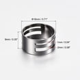 thumbnail image 2 of Uxcell 2Pcs Jump Ring Opening Tool Brass Circle Open and Close Tools for DIY Making Supplies Repair Black, 2 of 5