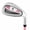 Pink, variant on Ultimate 33" Junior #7 Iron for Kids with Fiberglass Shaft & Headcover Individual Gold Club Pink