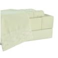 thumbnail image 2 of Italian Design 1800 Series Egyptian Comfort Super Soft Embroidery 4 Piece Sheet Set (Full, Green), 2 of 2