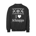 thumbnail image 1 of Chandail Laid de Noël I Heart Schnapps - Noir - Petit, 1 of 1