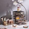 thumbnail image 3 of Sorbus Acrylic Cosmetic and Jewelry Storage Case Display, Black, 3 of 7