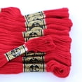 thumbnail image 2 of DMC Cotton 6-Strand Embroidery Floss, 8 m (8.7 yd), Red, 2 of 3